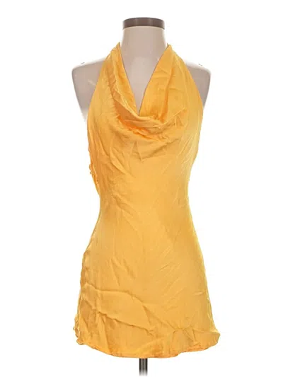 Pre-owned Meshki Cocktail Dress In Yellow