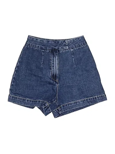Pre-owned Meshki Denim Shorts In Blue
