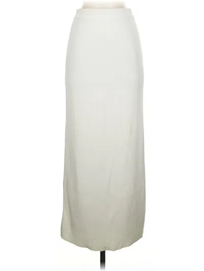Pre-owned Meshki Formal Skirt In Ivory