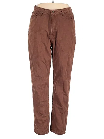 Pre-owned Meshki Jeans In Brown