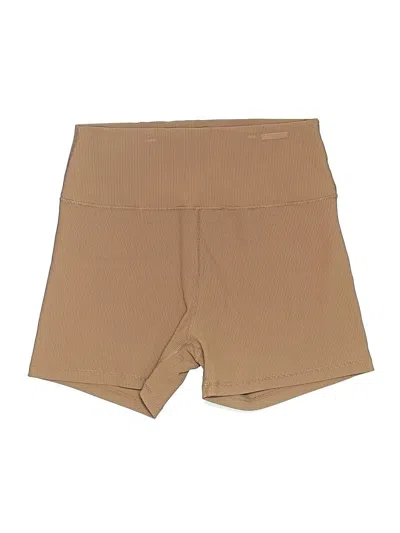 Pre-owned Meshki Khaki Shorts In Brown