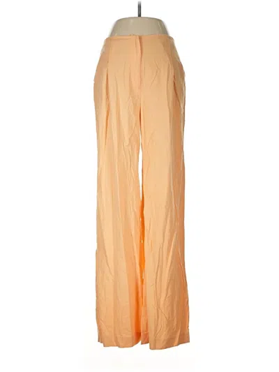 Pre-owned Meshki Linen Pants In Orange