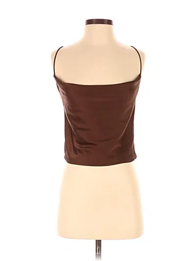 Pre-owned Meshki Sleeveless Top Pink Strapless Neckline Tops