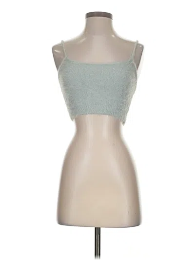 Pre-owned Meshki Tube Top Green Strapless Neckline Tops