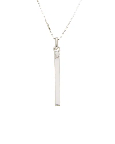 Meshmerise 0.02 Ct. Tw. Diamond 18k Gold Over Silver Necklace