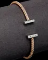 Meshmerise 0.15 Ct. Tw. Diamond Cuff