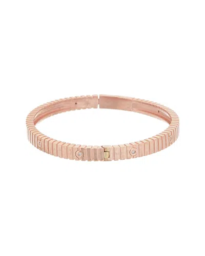 Meshmerise 0.20 Ct. Tw. Diamond Bangle Bracelet In Gold