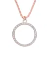Meshmerise 18k 0.20 Ct. Tw. Diamond Chain Necklace