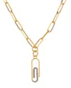 Meshmerise 18k Over Silver 0.10 Ct. Tw. Diamond Necklace
