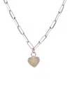 Meshmerise 18k Over Silver 0.15 Ct. Tw. Diamond Necklace