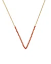 Meshmerise 18k Over Silver 2.00 Ct. Tw. Citrine Necklace