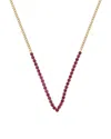 Meshmerise 18k Over Silver 2.00 Ct. Tw. Purple Amethyst Necklace