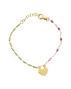 Meshmerise 18k Over Silver Bracelet