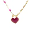 Meshmerise 18k Over Silver Necklace