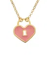 Meshmerise 18k Over Silver Necklace