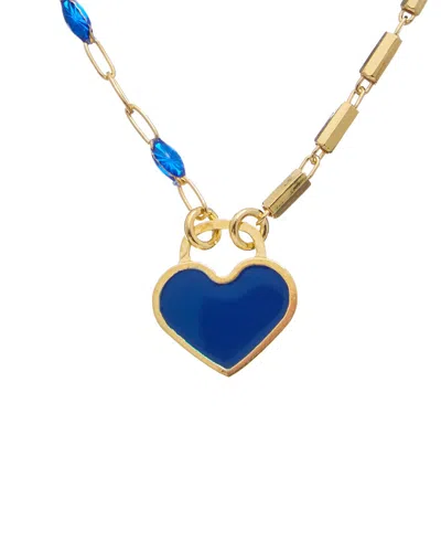 Meshmerise 18k Over Silver Necklace In Gold