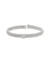 Meshmerise Mesh 0.10 Ct. Tw. Diamond Bangle Bracelet