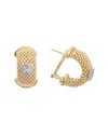 Meshmerise Mesh 0.12 Ct. Tw. Diamond Earrings