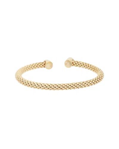 Meshmerise Mesh 0.20 Ct. Tw. Diamond Bangle Bracelet In Gold