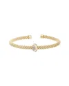 Meshmerise Mesh 0.25 Ct. Tw. Diamond Bangle Bracelet