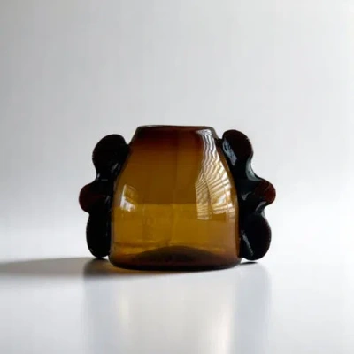 Meso Goods Dalia Bud Vase In Brown