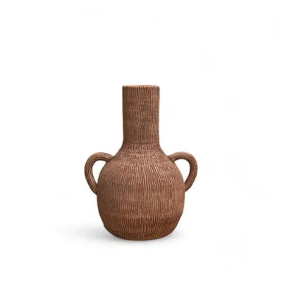 Meso Goods Flora Terracotta Vessel By Meso In Sand