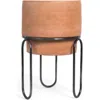 Meso Goods Jaro Terracotta Planter In Natural