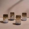 Meso Goods Mario Tall Smoke Luster Glass In Smoke