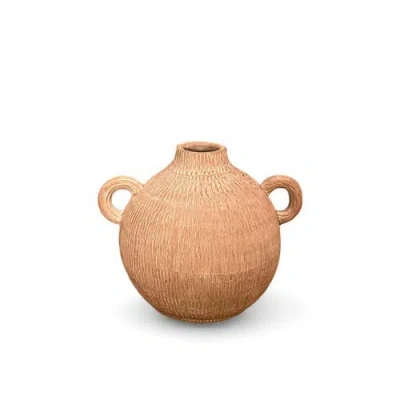 Meso Goods Marla Terracotta Vessel By Meso In White
