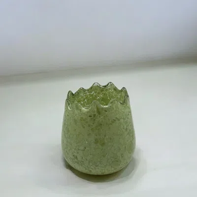 Meso Goods Tule Vase By Diego Olivero Studio In Green
