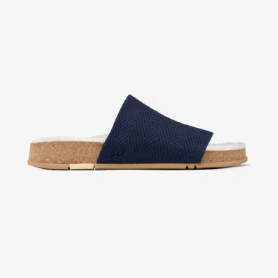 Message Cozy Shaw Slide In Blue