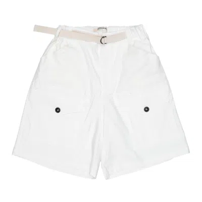 Messagerie Bermuda Man  Biarritz Bianco Lana In White