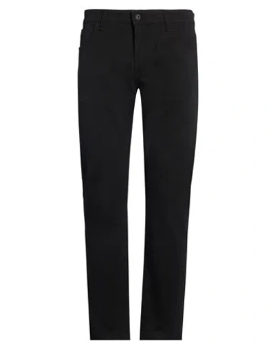 Messagerie Green Flag Man Pants Black Size 33 Cotton, Elastane
