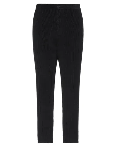 Messagerie Green Flag Messagerie Man Pants Black Size 36 Cotton, Elastane