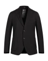 Messagerie Man Blazer Black Size 38 Viscose, Polyester, Wool, Elastane