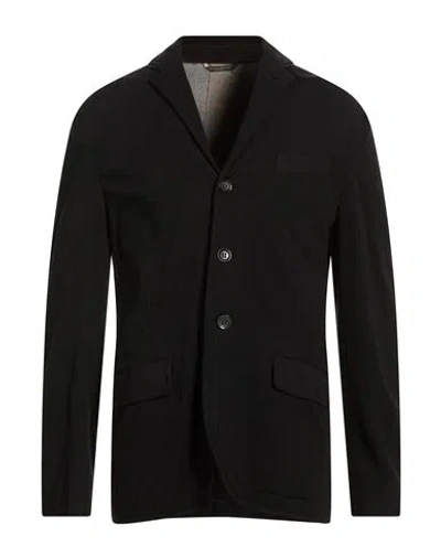 Messagerie Man Blazer Black Size 44 Viscose, Polyamide, Elastane