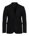 MESSAGERIE MESSAGERIE MAN BLAZER BLACK SIZE 44 WOOL, POLYESTER