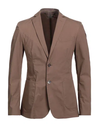 Messagerie Suit Jackets In Brown