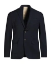 Messagerie Man Blazer Midnight Blue Size 40 Wool, Polyester, Elastane In Blue
