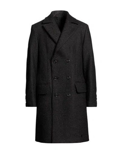 Messagerie Man Coat Black Size 42 Wool, Acrylic