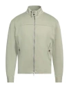 Messagerie Man Jacket Beige Size M Cotton, Elastane