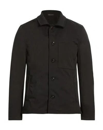 Messagerie Man Jacket Black Size 38 Polyacrylic, Elastane