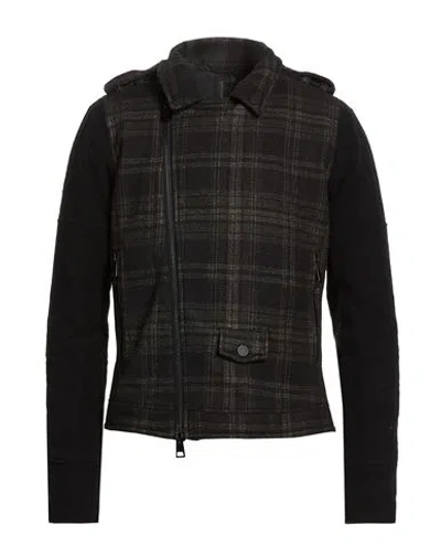 Messagerie Man Jacket Black Size 40 Polyester, Virgin Wool