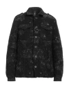 Messagerie Man Jacket Black Size 42 Wool, Hemp, Acrylic, Polyester, Virgin Wool In Black
