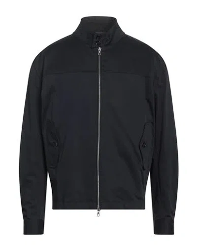Messagerie Man Jacket Midnight Blue Size Xl Cotton, Elastane
