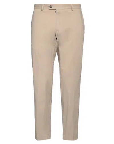 Messagerie Patrizio Piscaglia Man Pants Beige Size 36 Cotton, Elastane