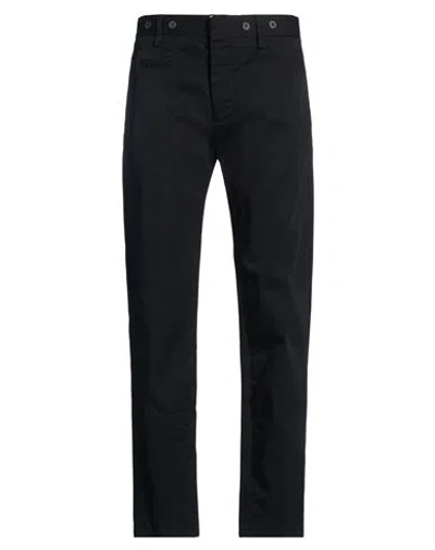 Messagerie Man Pants Black Size 28 Cotton, Elastane