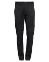 Messagerie Man Pants Black Size 30 Cotton, Elastane