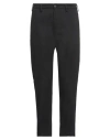 Messagerie Man Pants Black Size 38 Cotton, Elastane