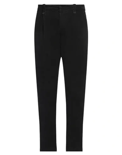 Messagerie Man Pants Black Size 28 Cotton, Elastane